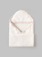 Popees Baby Hooded Towel – Quilted Snow White (Color and Design May Vary Depending on Availability)