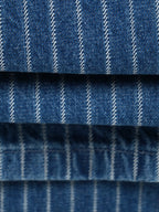 Popees Baby Boys Stylish Striped Denim Pants | Soft & Comfortable Elastic Waist Jeans | Casual Full-Length Trousers | Blue| 9 Months To 4 Years