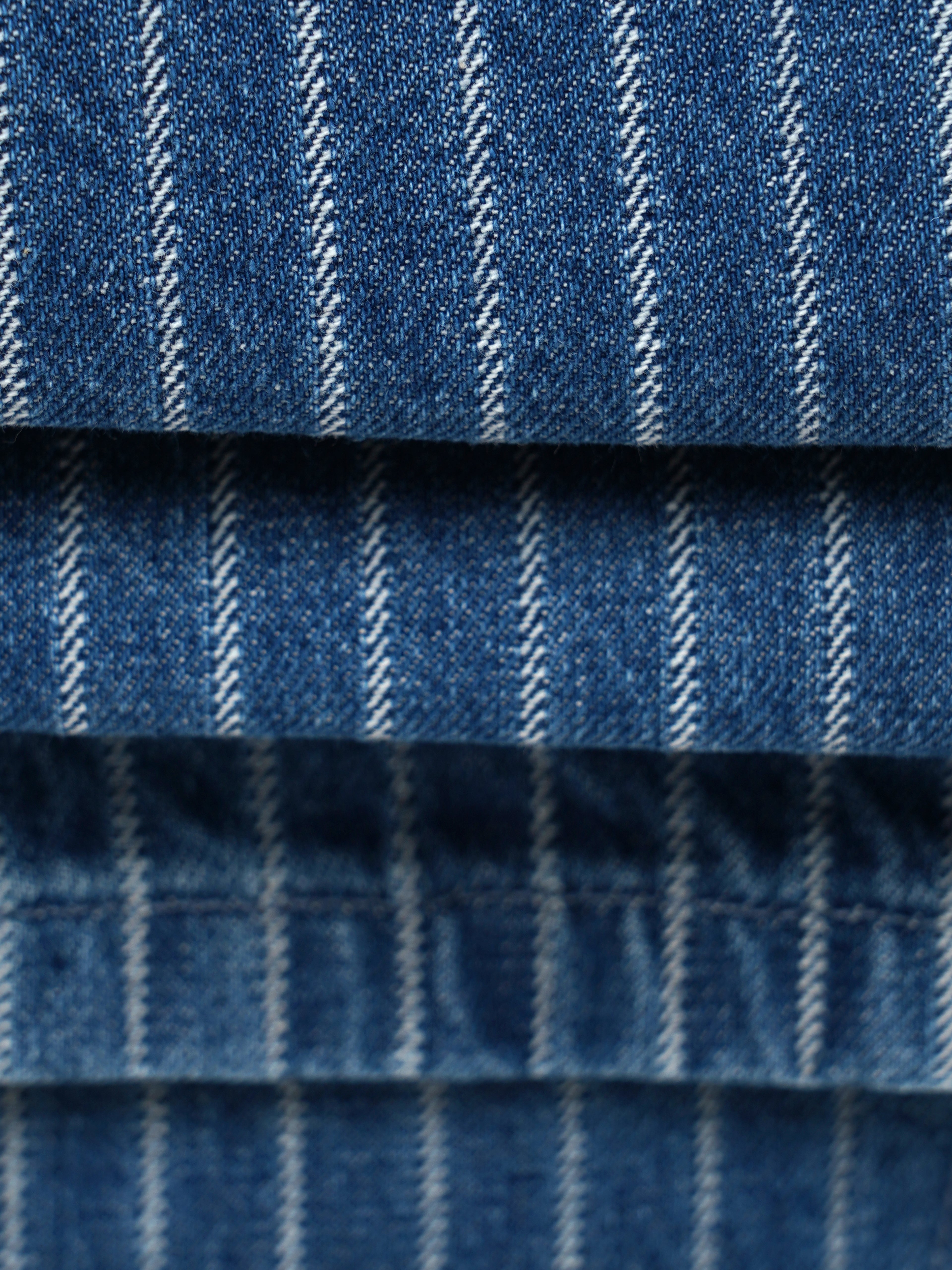Popees Baby Boys Stylish Striped Denim Pants | Soft & Comfortable Elastic Waist Jeans | Casual Full-Length Trousers | Blue| 9 Months To 4 Years