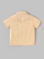 Popees Baby Boys Stylish Embroidered Half Sleeve Shirt| 9 Months - 4 Years