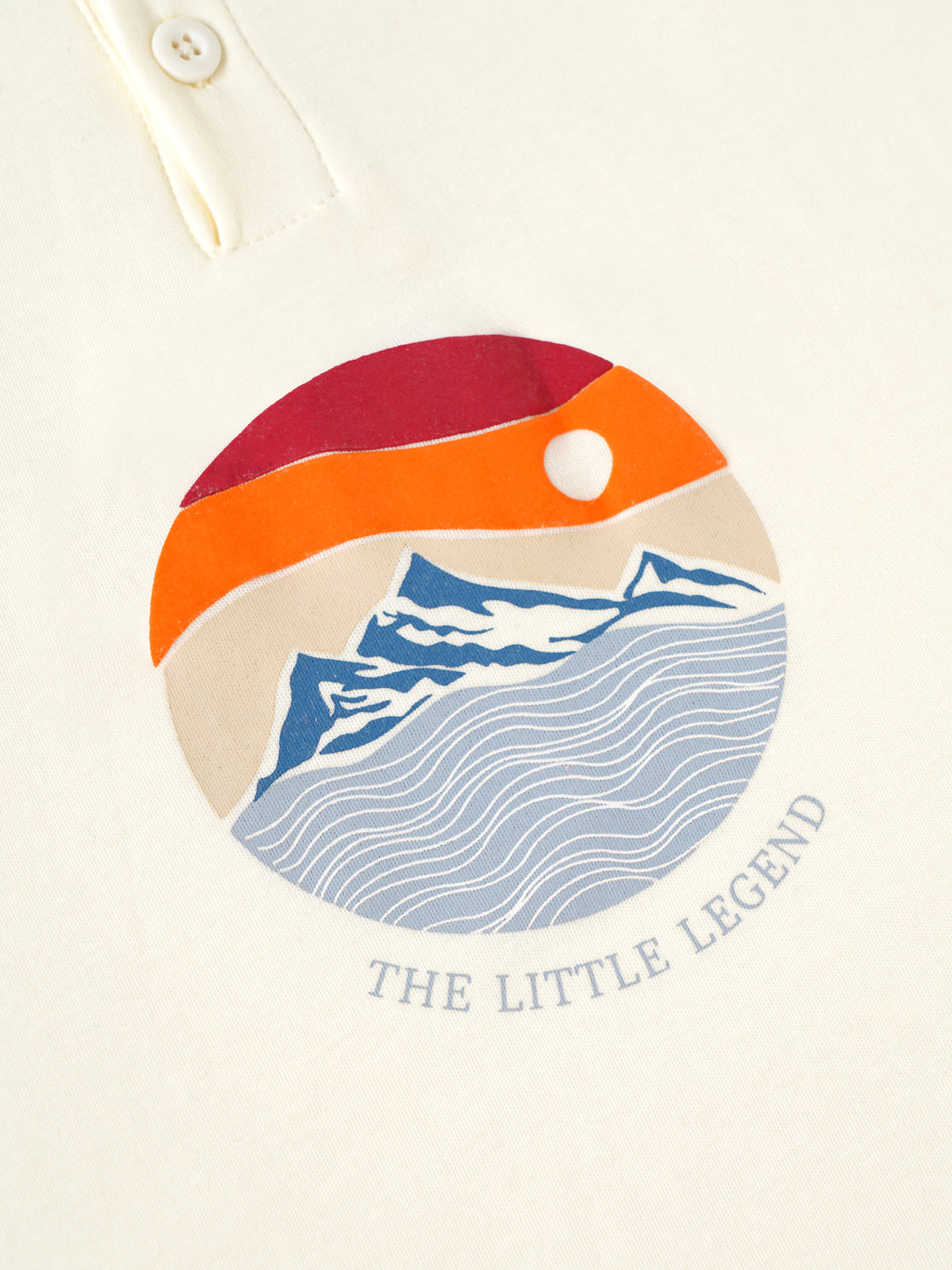 Popees Baby Boys Cotton Printed T-Shirt | Off White | 9 Months to 4 Years
