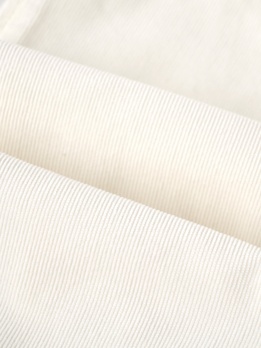Popees Baby Boys Cotton Full Length Pants | Soft Elastic Waist Ribbed Pants | White | 9 Months–4 Years