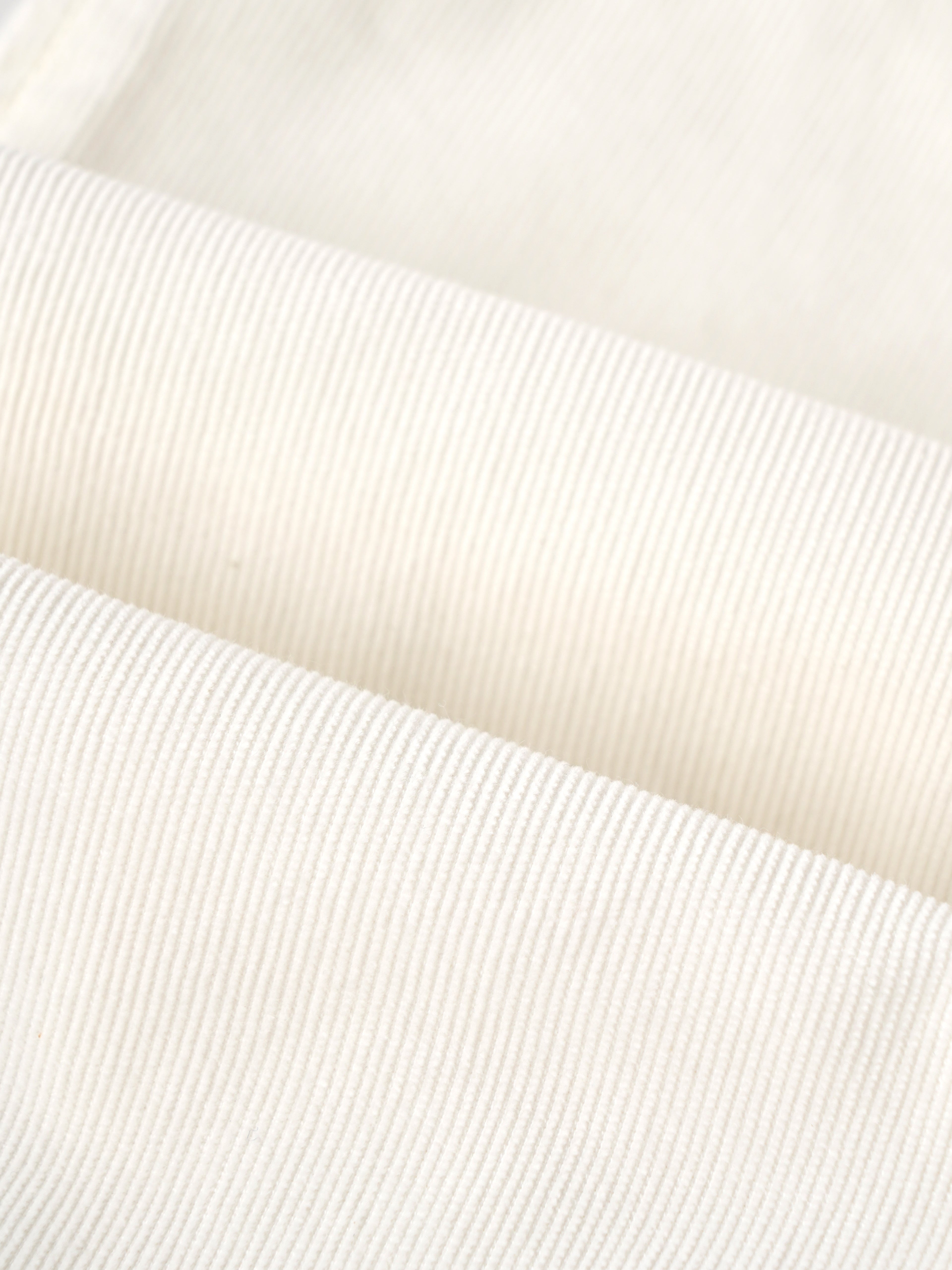 Popees Baby Boys Cotton Full Length Pants | Soft Elastic Waist Ribbed Pants | White | 9 Months–4 Years