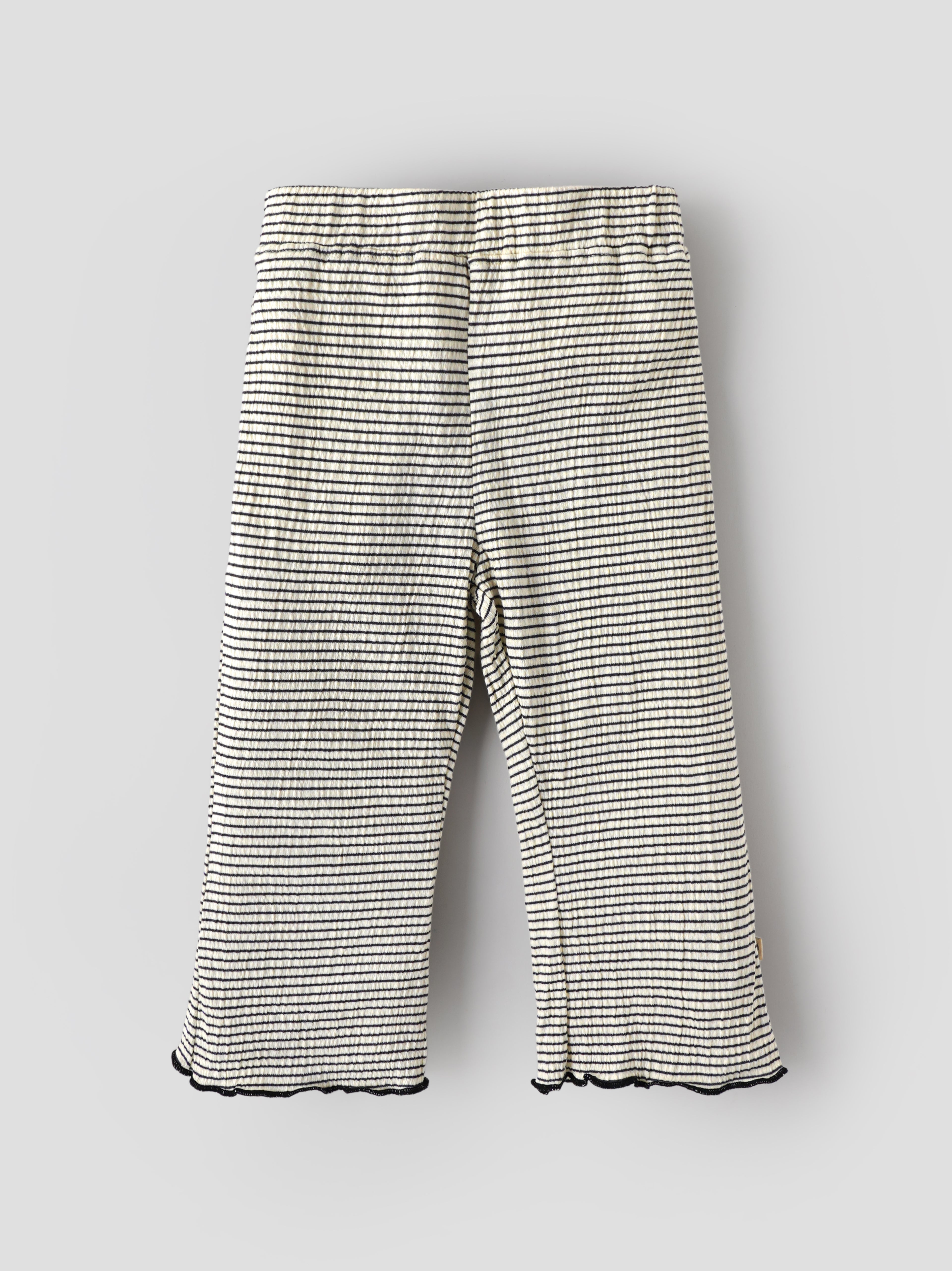 Popees Ribbed Cotton Baby Co-Ord Set | Soft Striped Full Sleeve Top & Pants 9 Months-4Years