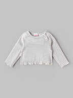 Popees Baby Girls Striped Full Sleeve Co-Ord Set | Soft Cotton Top & Pants Set | Comfortable Everyday Wear |3Months- 4 Years