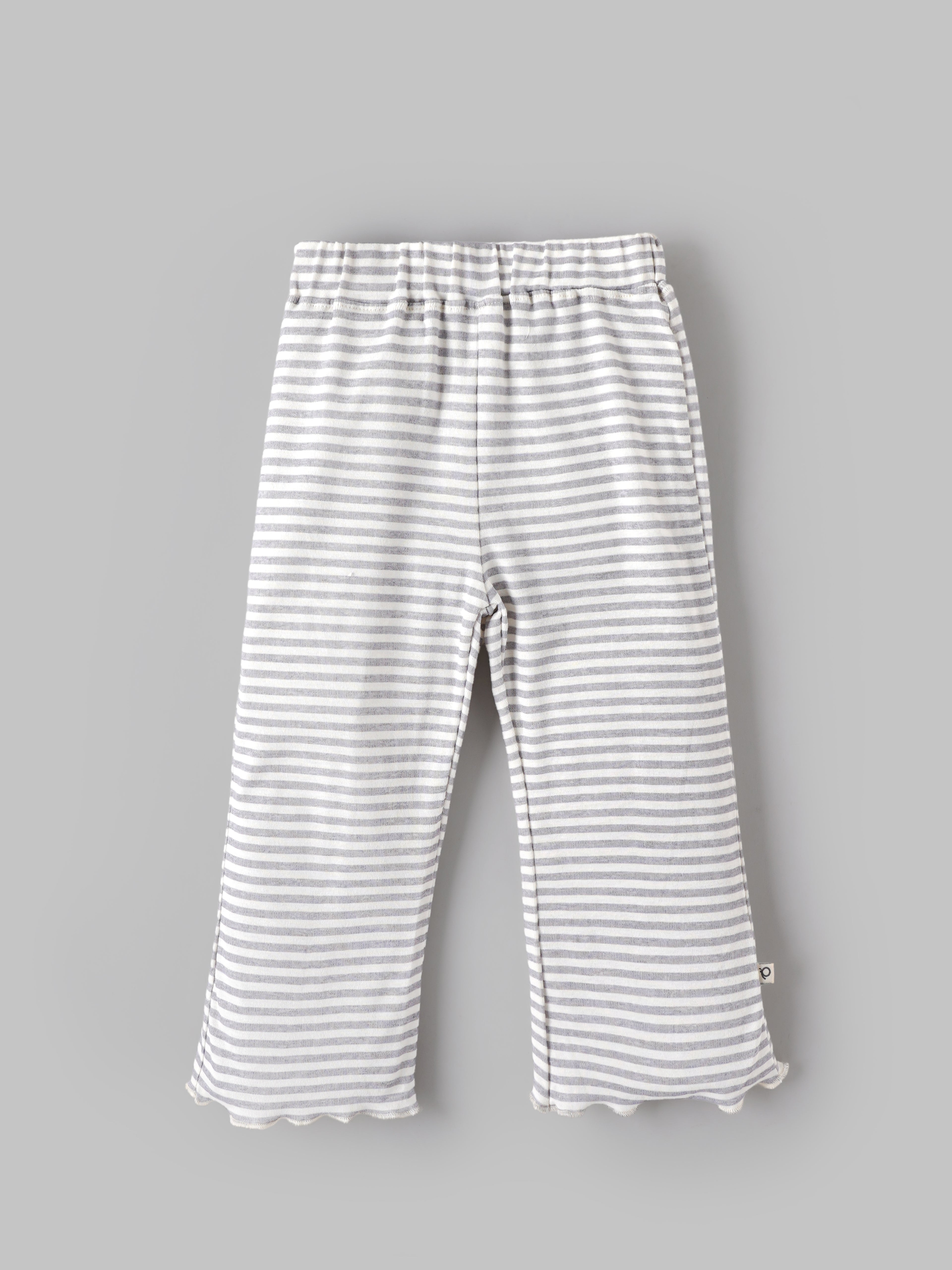 Popees Baby Girls Striped Full Sleeve Co-Ord Set | Soft Cotton Top & Pants Set | Comfortable Everyday Wear |3Months- 4 Years