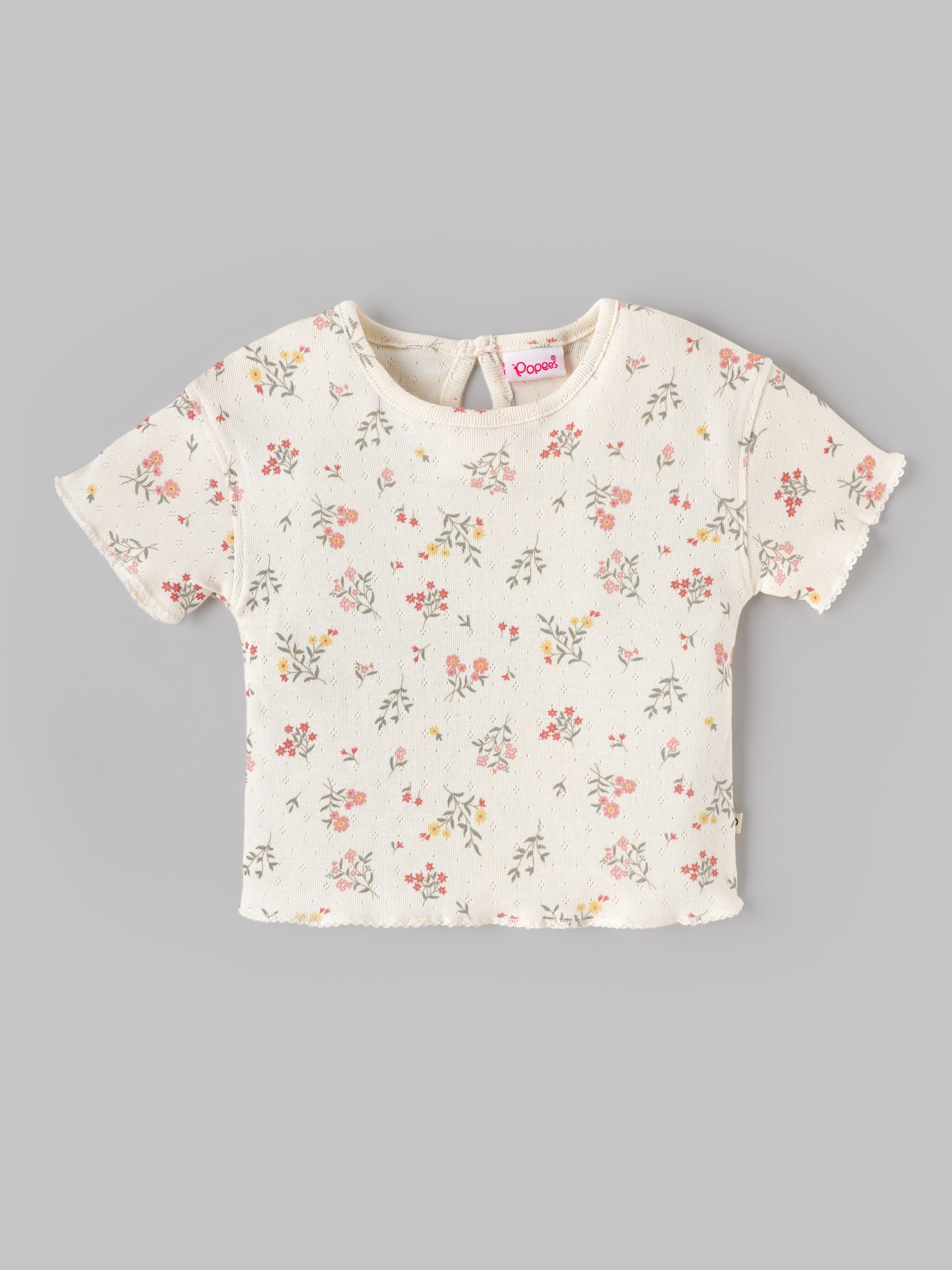 Popees Cotton Printed Baby girl Top 