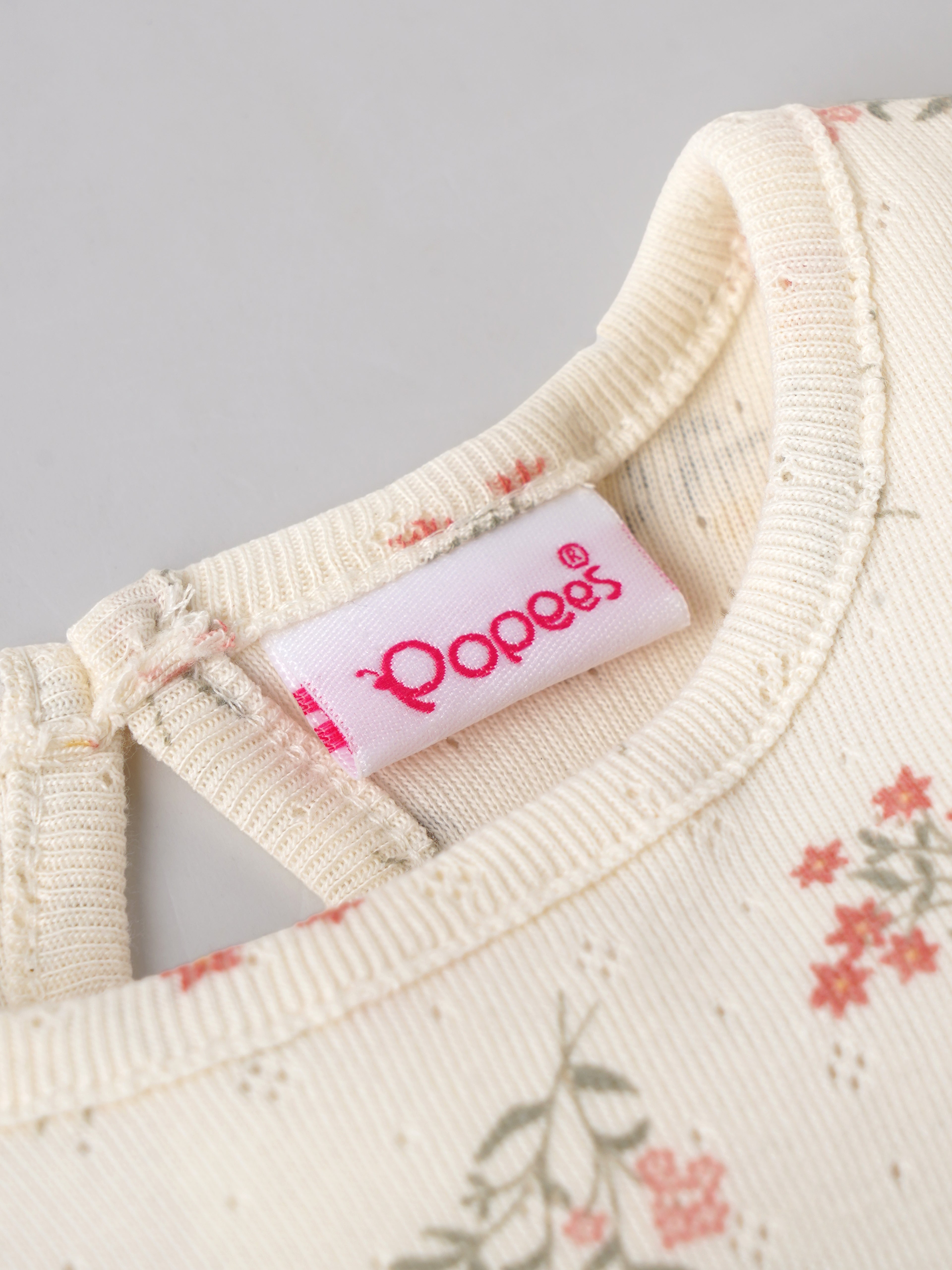 Popees Cotton Printed Baby Girl Top 