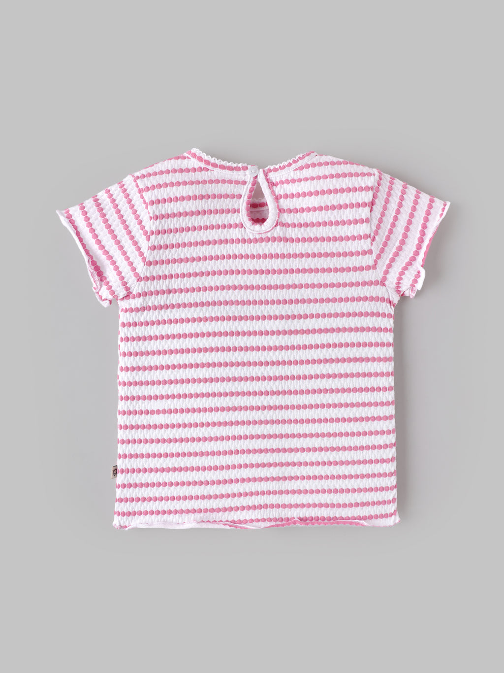 Popees Baby Girls Soft & Stylish Pink Printed T-Shirt | Comfortable Short Sleeve Round Neck Top | Cute Casual Everyday Wear for Girls 1–6 Years