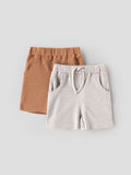 Popees Baby Boys Skin-friendly & Stylish Waffle Knit Shorts Set |Pack of 2 With Mix Color|  3-24 Months