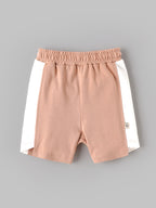 Popees Baby Boys Organic Bamboo Cotton Shorts Pack of 2 | Soft Elastic Waist Casual Shorts with Side Pockets |3–24 Months