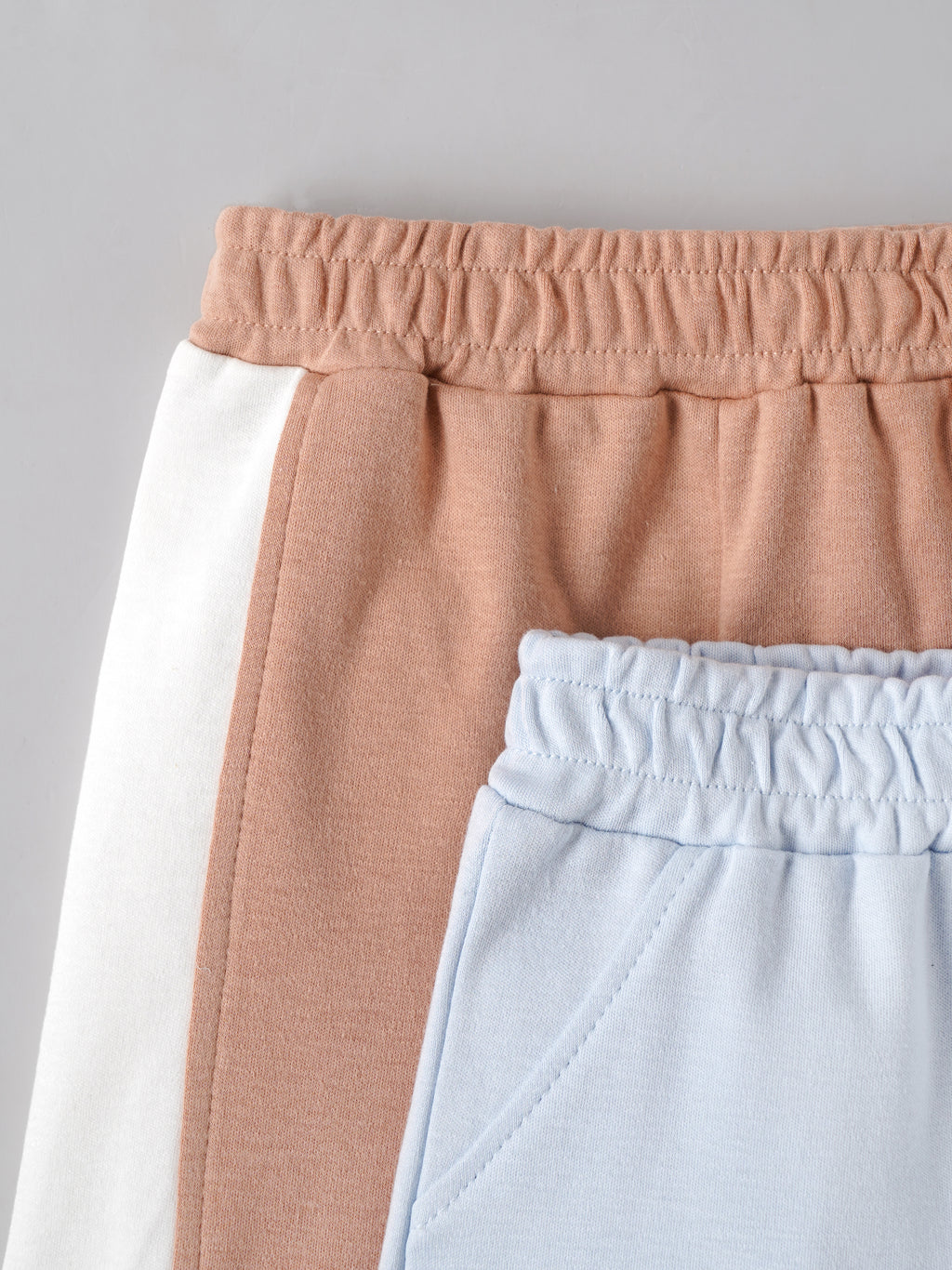 Popees Baby Boys Organic Bamboo Cotton Shorts Pack of 2 | Soft Elastic Waist Casual Shorts with Side Pockets |3–24 Months