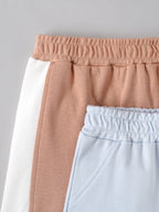 Popees Baby Boys Organic Bamboo Cotton Shorts Pack of 2 | Soft Elastic Waist Casual Shorts with Side Pockets |3–24 Months
