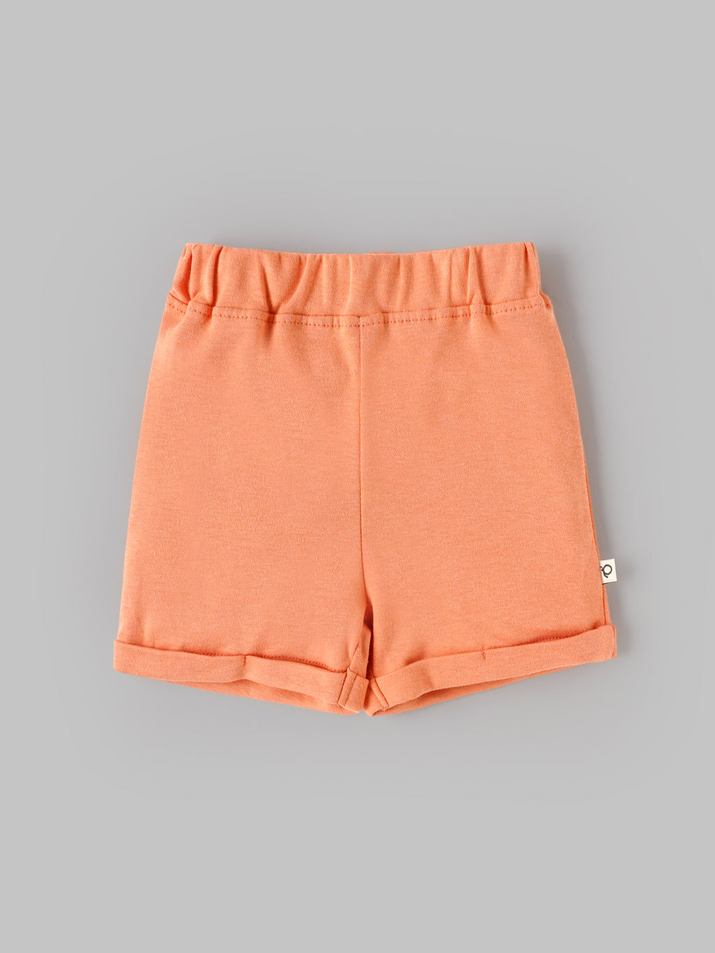 Popees Baby Girls Organic Bamboo Cotton Shorts Pack of 2 | Soft Elastic Waist Shorts  3–24 Months