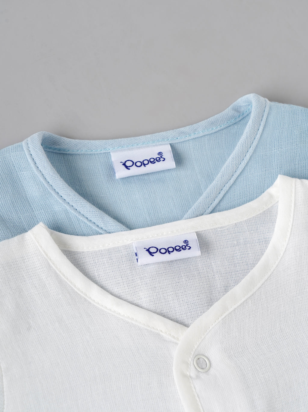 Popees Baby Boys Soft & Comfortable Full Sleeve Jhabla | Lightweight Everyday Wear |0 To 6 M (color may vary depending on availability)