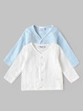 Popees Baby Boys Soft & Comfortable Full Sleeve Jhabla | Lightweight Everyday Wear |0 To 6 M (color may vary depending on availability)
