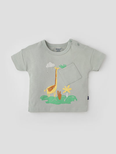 Popees Stylish Printed T-shirt (3-24 Months) for Boys
