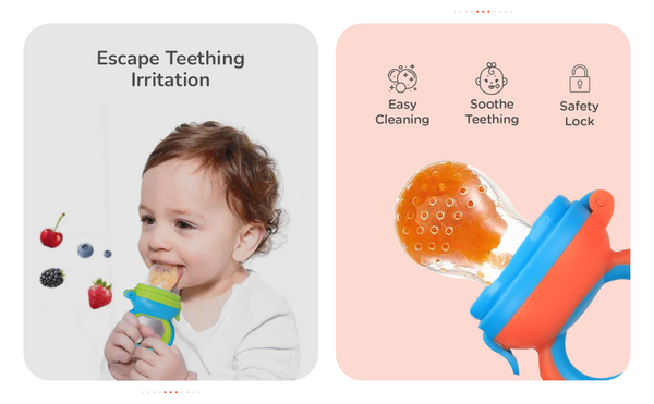 Bunny Nibbler for Babies (color and design may vary depending on availability)