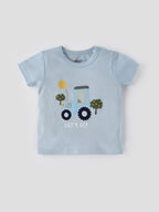 Popees Super Comfy Chest Printed T-shirt (3-24 Months) for Boys