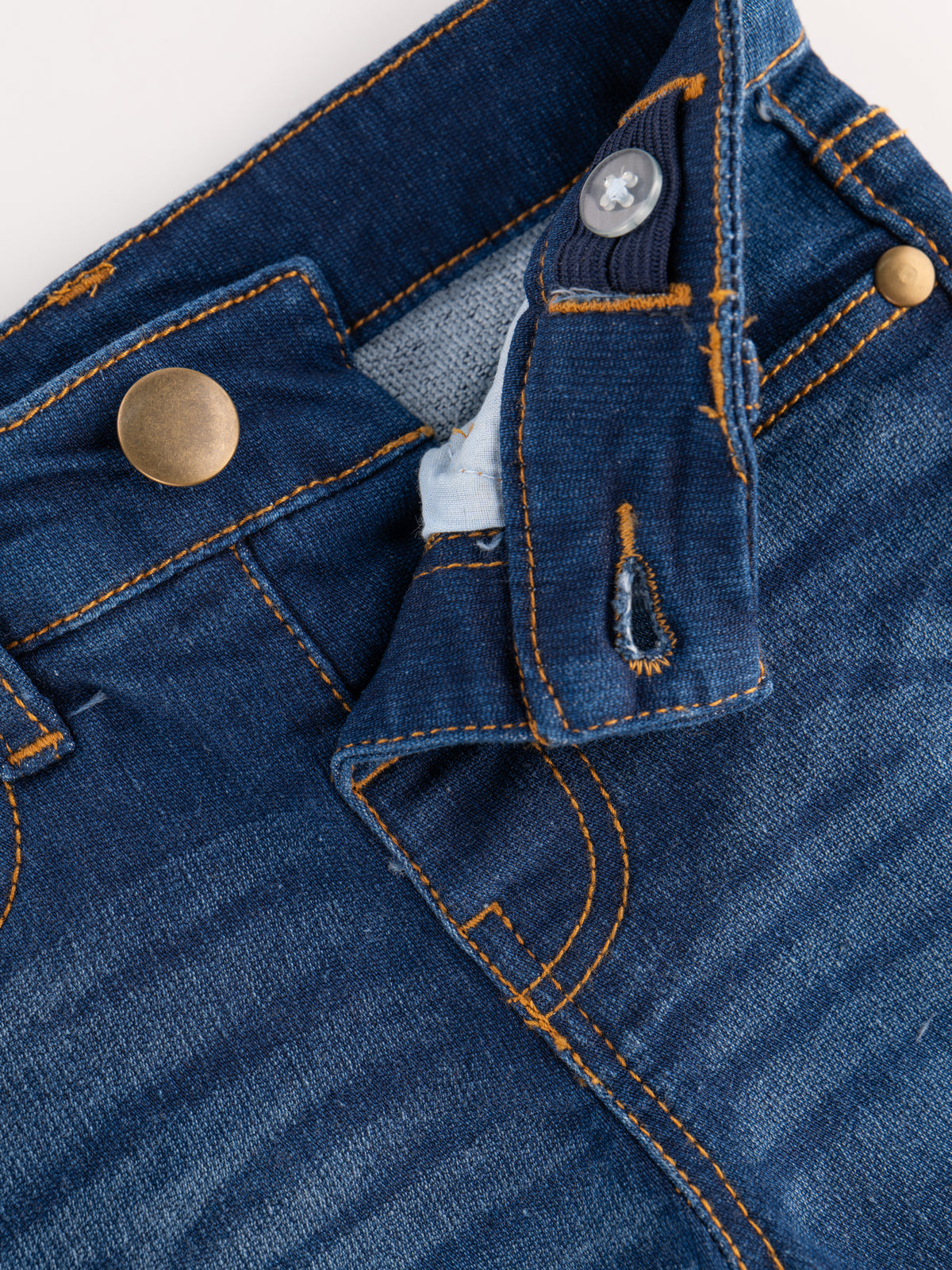 Popees Stylish & Skin-friendly Co-ord Set for Boys | T Shirt and Denim Shorts Set | 3-24 Months