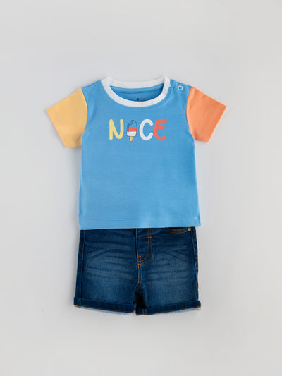 Popees Stylish & Skin-friendly Co-ord Set (3-24 Months) for Boys