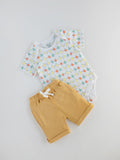 Popees Skin-friendly Bodysuit and Shorts Set (3-12 months) for Boys