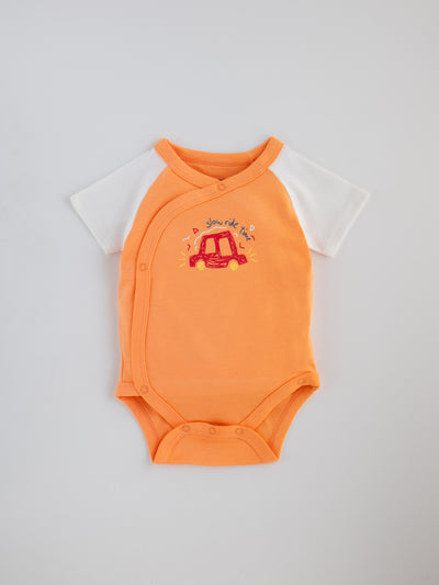 Popees Skin-friendly & Comfy Bodysuit (3-12 Months) for Boys