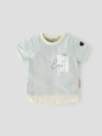 Popees Stylish Mock Layered Chest Printed T-Shirt (1-8 Years) for Boys