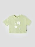 Popees Comfy & Stylish Chest Printed T-shirt (1-6 Years) for Girls