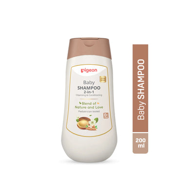 Baby Shampoo 2-in-1 Cleansing & Conditioning Blend of Nature & Love,For Newborns & Infants (200ml)