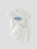 Trendy Chest Printed Coordinated Set for Boys