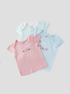 Popees Short Sleeve (0-9 Months) Cute and Comfortable Everyday Wear For Baby Girls
