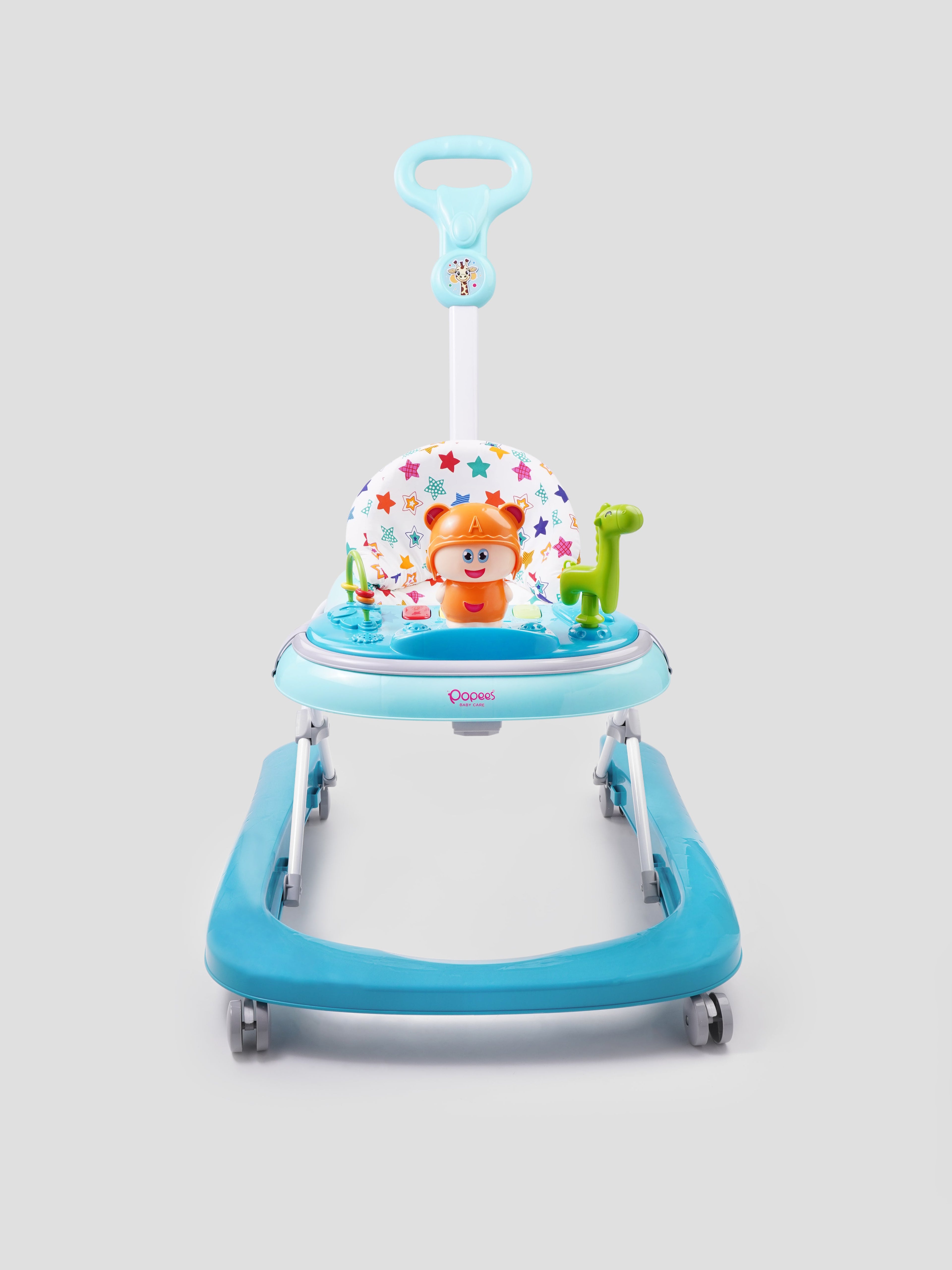Popees Cute Baby Walker with Multi-activity dashboard