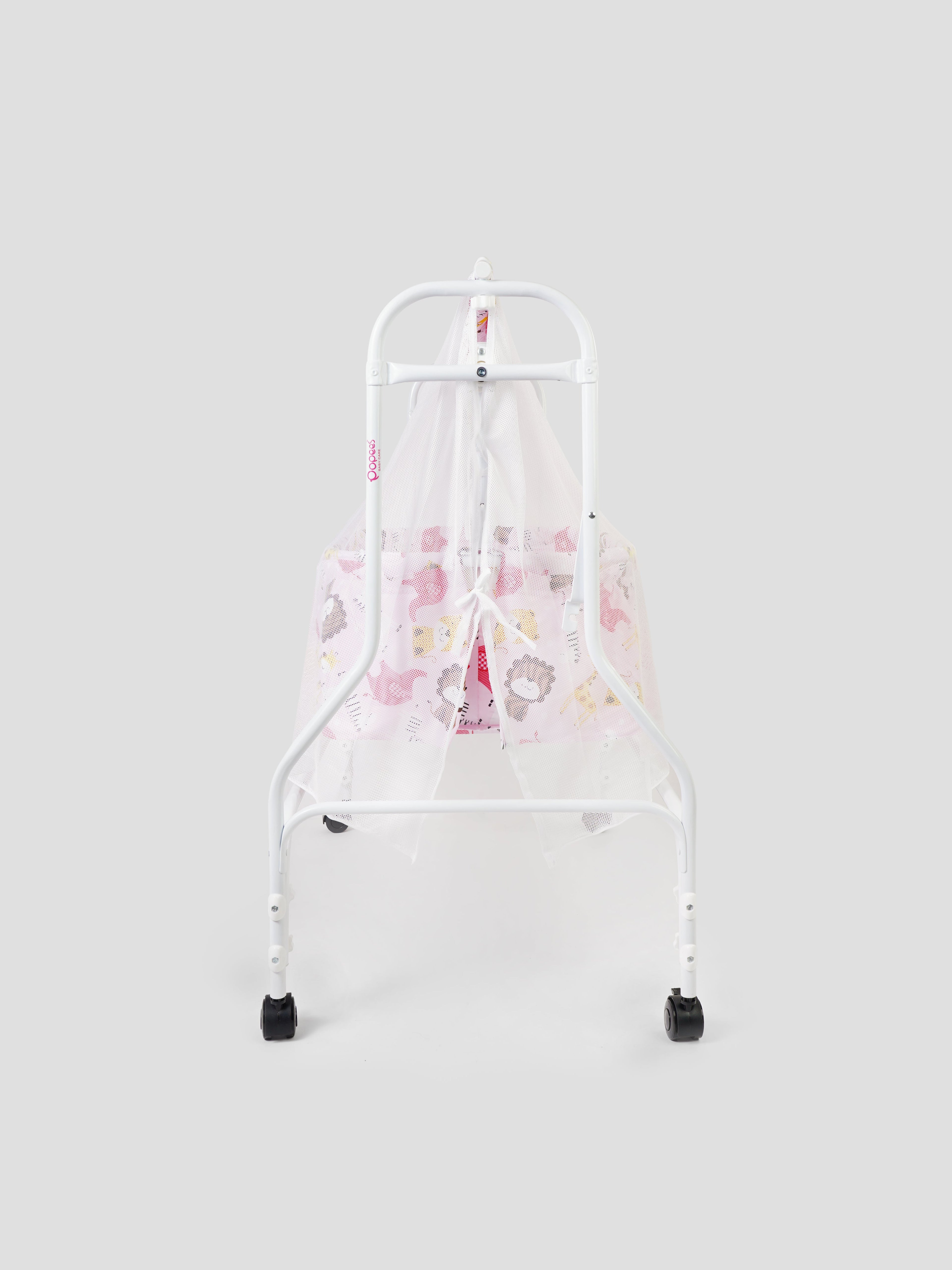 Popees Super comfortable Baby Cradle with Mosquito Net protection