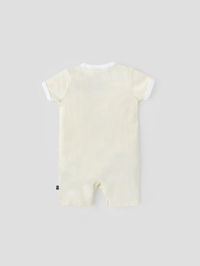 Popees Half Sleeve Romper (0–6 Months) for Baby Boys