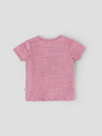 Popees Half Sleeve Henley T-shirt (0–9 Months) with Sunshine Patch for Boys