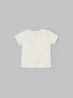 Popees Half-Sleeve T-Shirt with Chest Print (0–9 Months) for Baby Boys