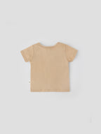 Popees Short Sleeve Front Open Jhabla Top (0–9 Months) for Baby Girls