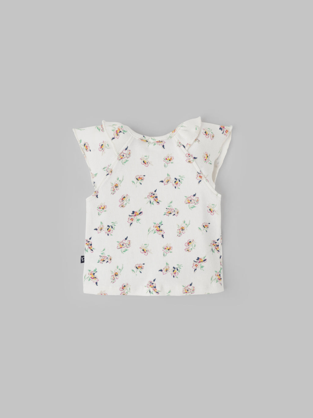 Popees Printed Half Sleeve Front Open Top (0-9 Months) for Baby Girls