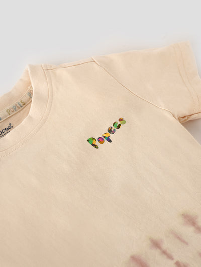 Popees Trendy Tie-Dye T-Shirt & Shorts Co-ord Set (1–8 Years) for Boys