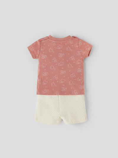 Popees Cotton Co-ord Set for Baby Boys (0–9 Months) – Comfy & Cute Outfit