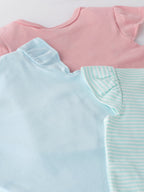 Popees Short Sleeve (0-9 Months) Cute and Comfortable Everyday Wear For Baby Girls