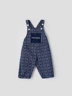 Popees Short Sleeve, Front Open Dungaree Set (3–36 months) for Girls