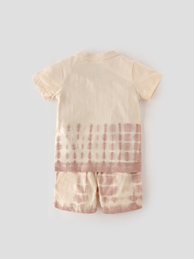 Popees Trendy Tie-Dye T-Shirt & Shorts Co-ord Set (1–8 Years) for Boys