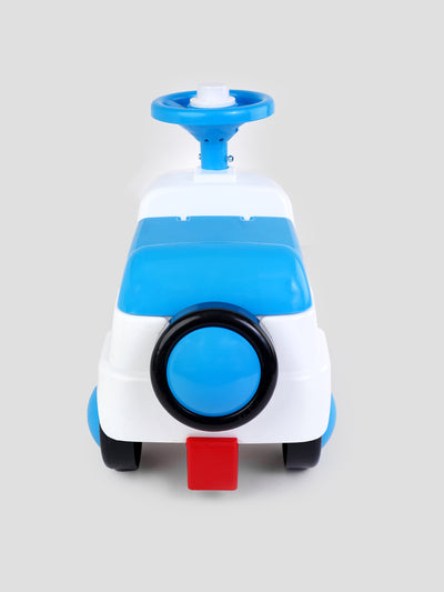 Manual Push Wagon Car Ride-On for Kids