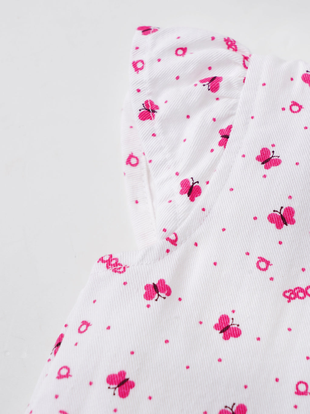 Popees Printed Front Open Jhabla (0–6 Months) for Baby Girls