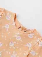 Popees Printed Short Sleeve (0–9 Months) Top for Baby Girls