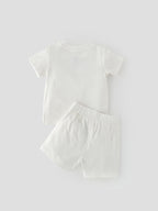 Trendy Chest Printed Coordinated Set for Boys