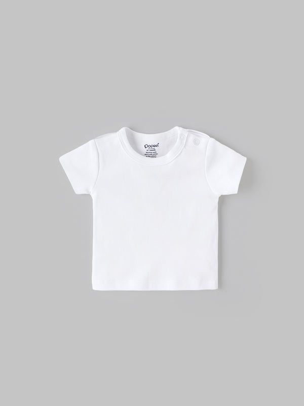 Popees Little Snowflake Dungaree Romper Set (0-9 Months) for Boys