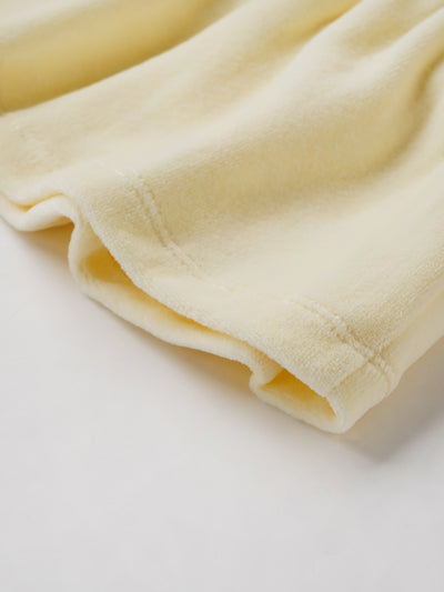 Popees Puff Sleeve Dress with Contrast Scallop Collar (0-9 Months) for Baby Girls